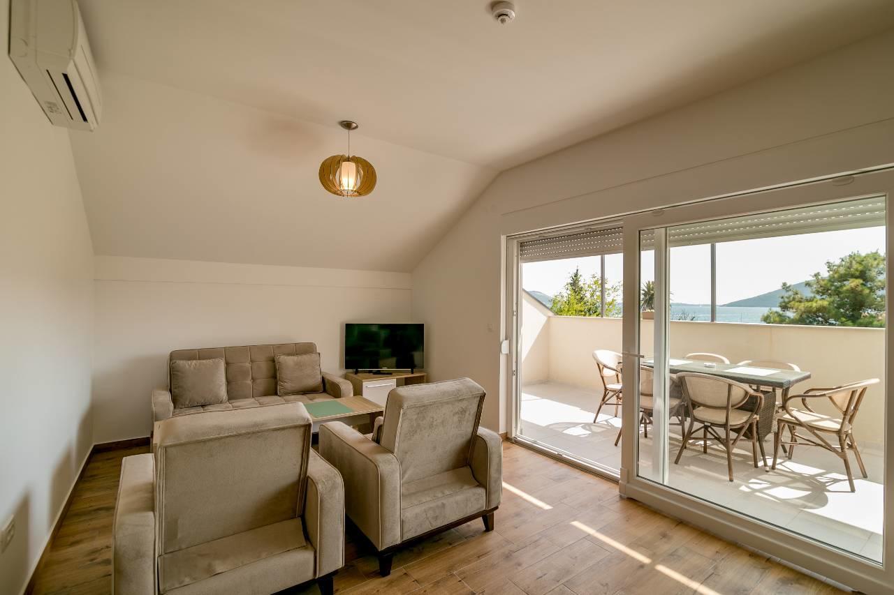 Apartmani Luka Meljine Exteriér fotografie