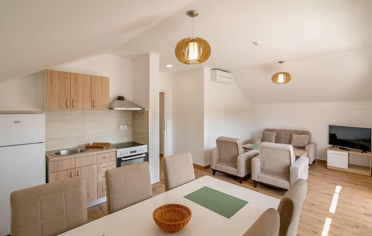Apartmani Luka Meljine Exteriér fotografie