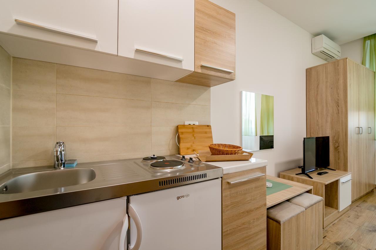 Apartmani Luka Meljine Exteriér fotografie